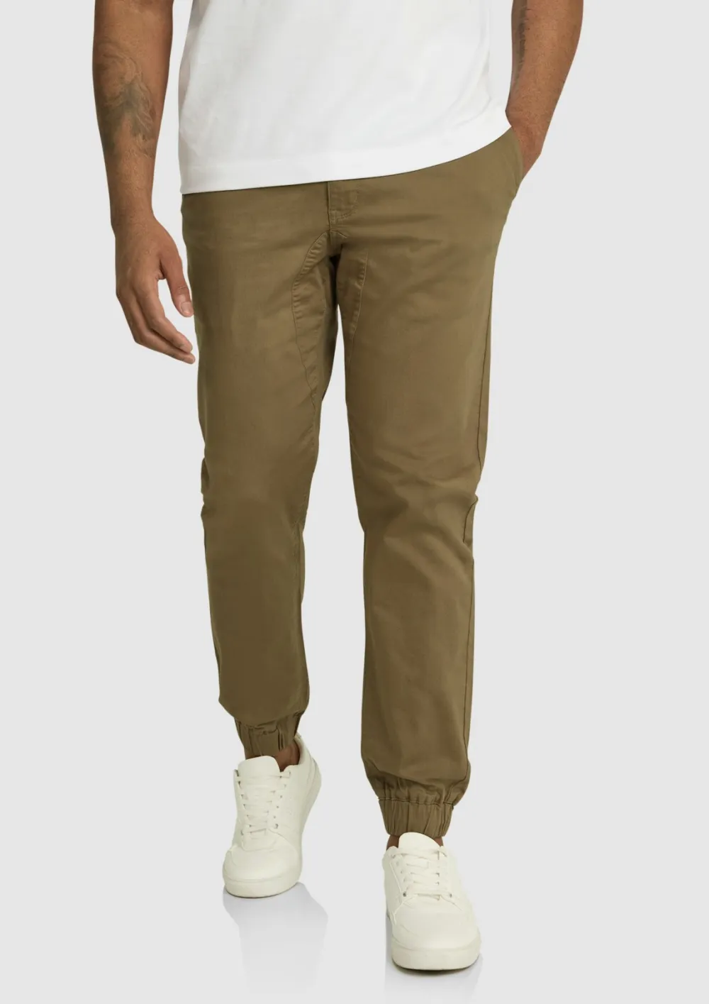 Taupe Comfort Relaxed Pants