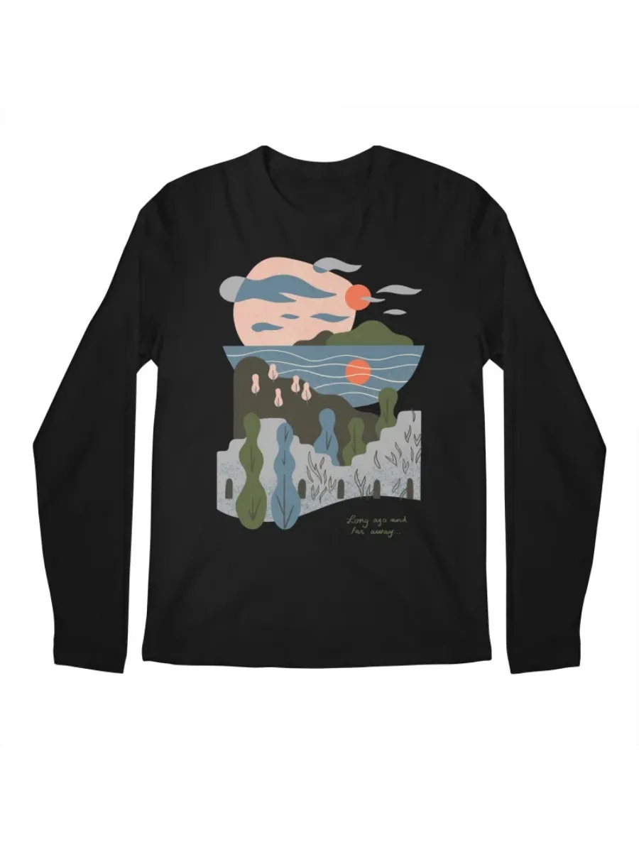 Abstract Landscape Graphic T-Shirt