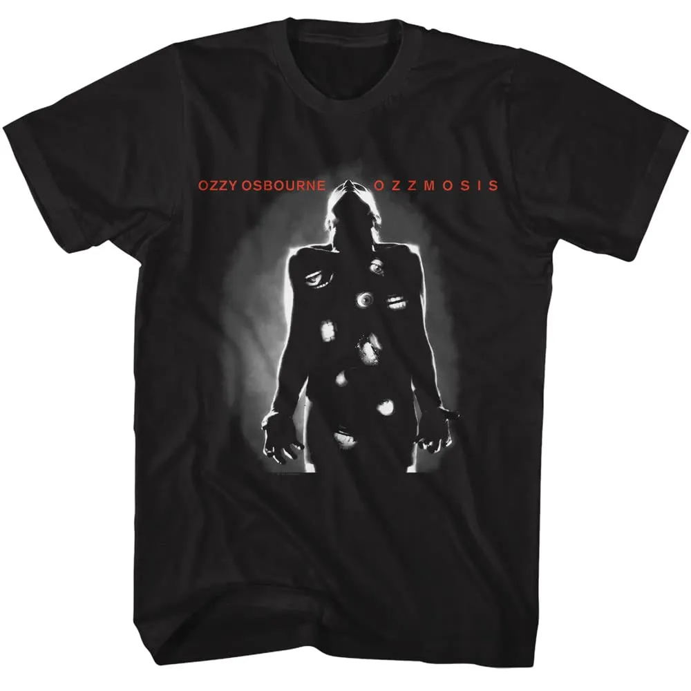 Ozzy Osbourne Music Ozzmosis Album Cover Mens Short Sleeve T Shirt Vintage Style Graphic Tees