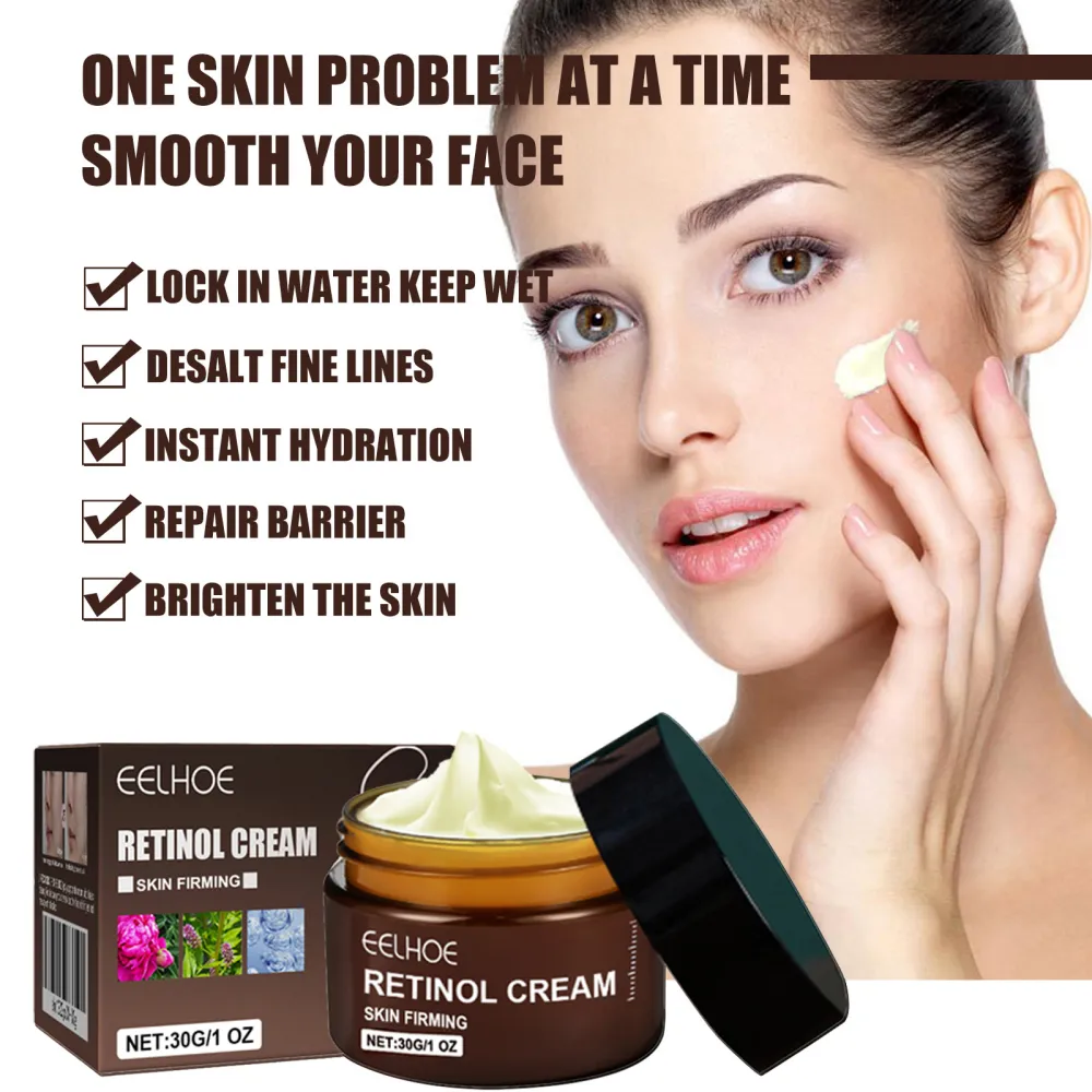 EELHOE Retinol Cream - Anti-aging, Firming, Brightening, Moisturizing Facial Skincare Cream-WH