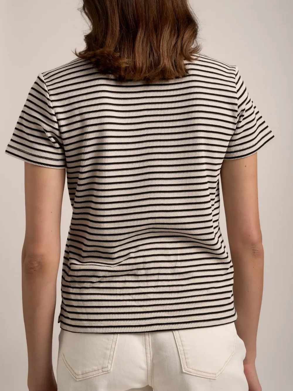 Short Sleeve Striped Tee