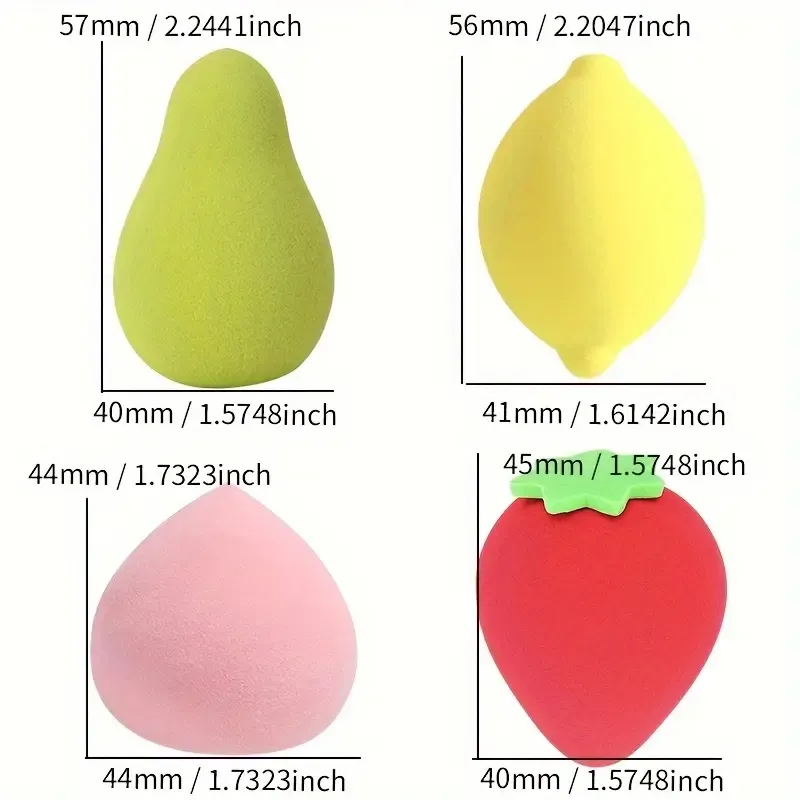 Multi-Color Makeup Sponges
