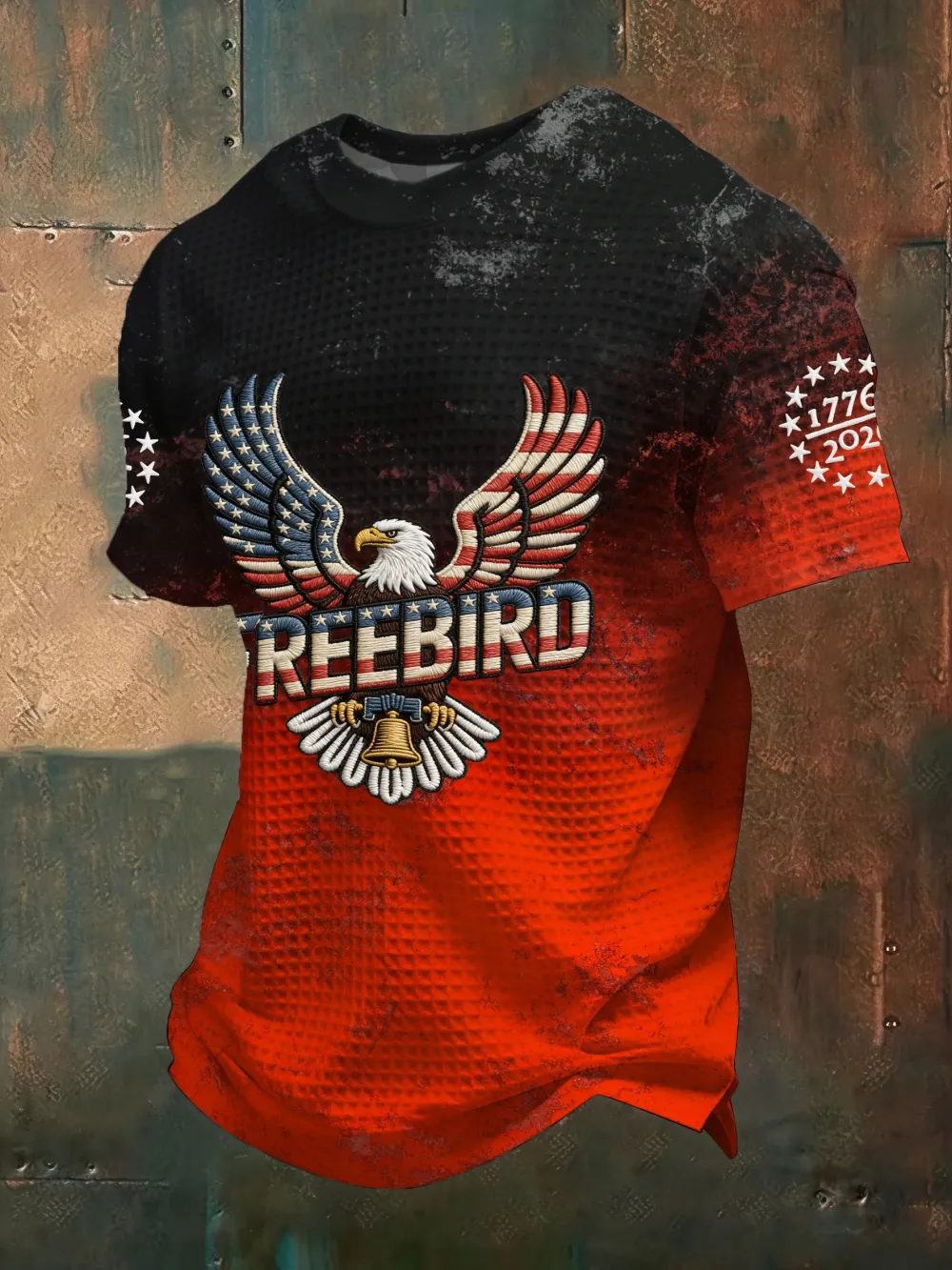 Men's American 250th Anniversary Print Casual Top
