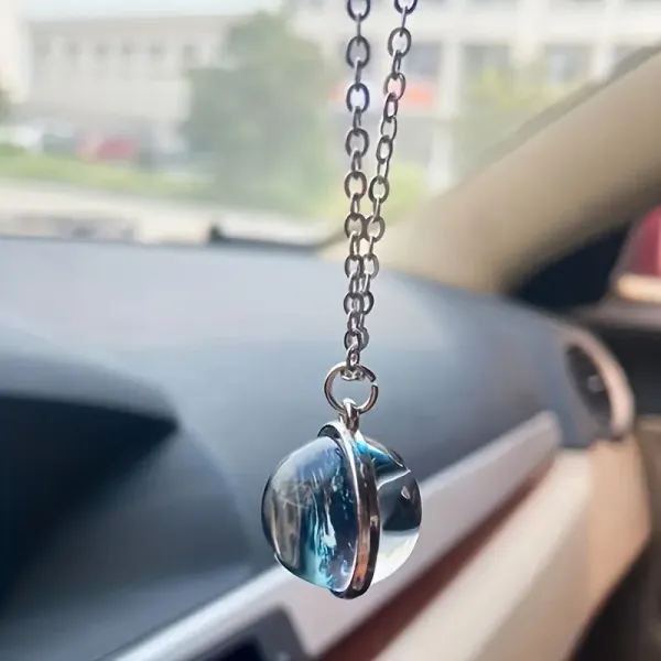 Glass Earth Hanging Ornament for Car