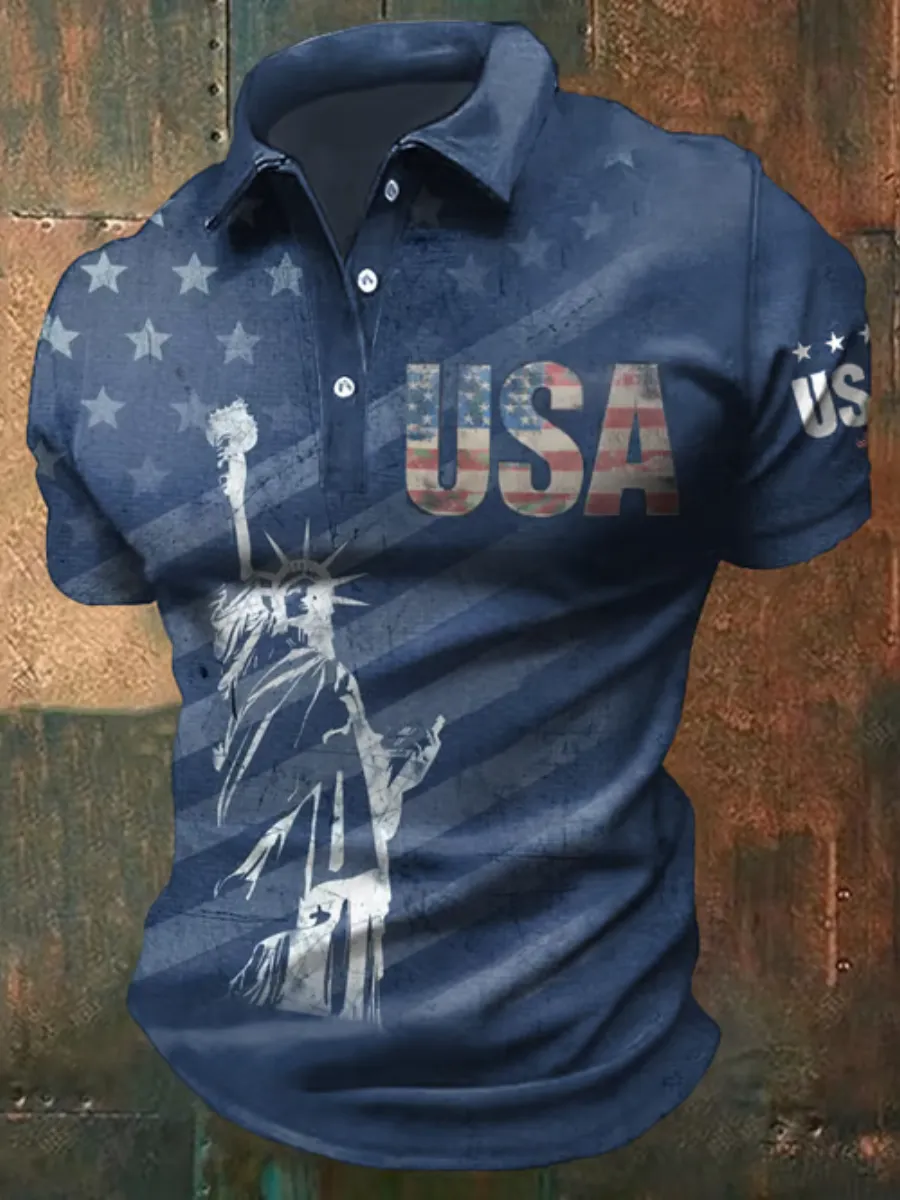 Men's 250th Anniversary Celebration Printed Polo Shirt