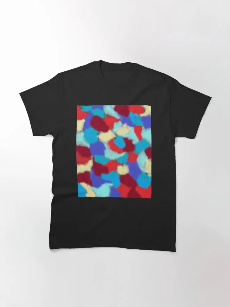 Tye Dye Look Multi Color Classic T-Shirt
