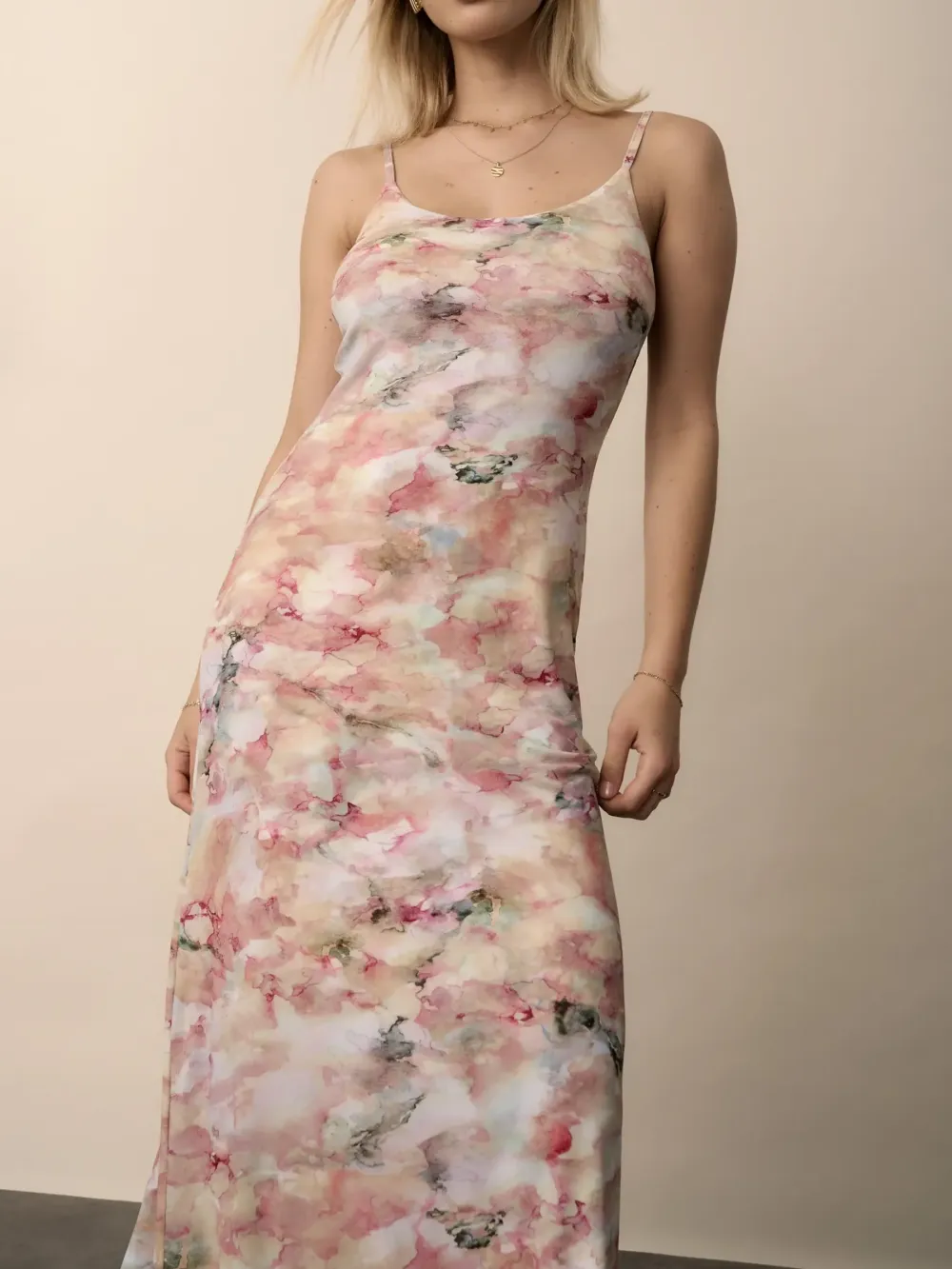 Marble Prism Sicily Slip Dress
