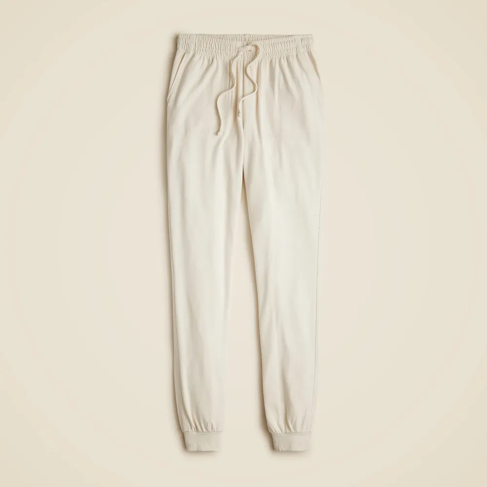 Mid-Waist Soft Rib Joggers