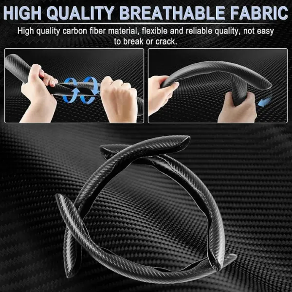 Two Simple-Style Car Steering Wheel Covers