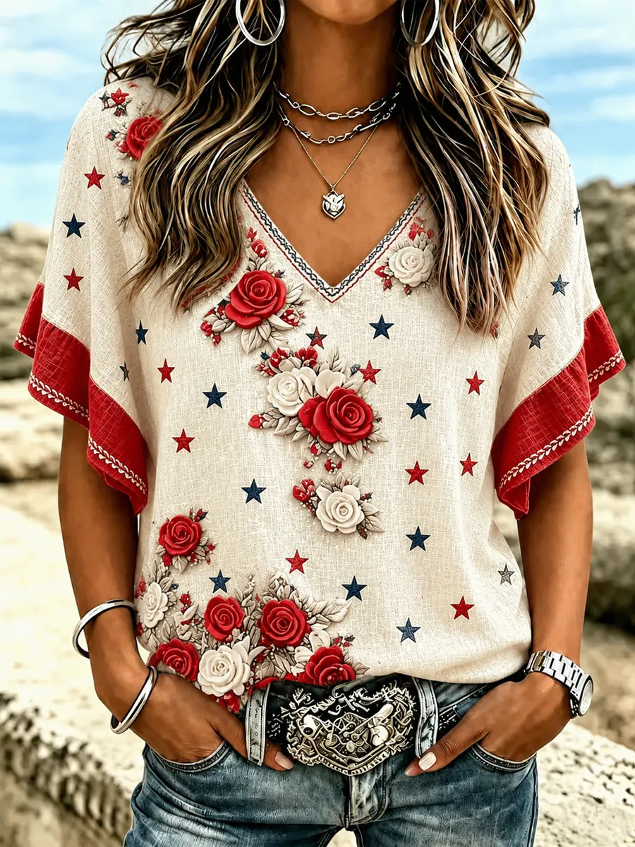 Women's America 250th Anniversary Commemorative T-Shirt