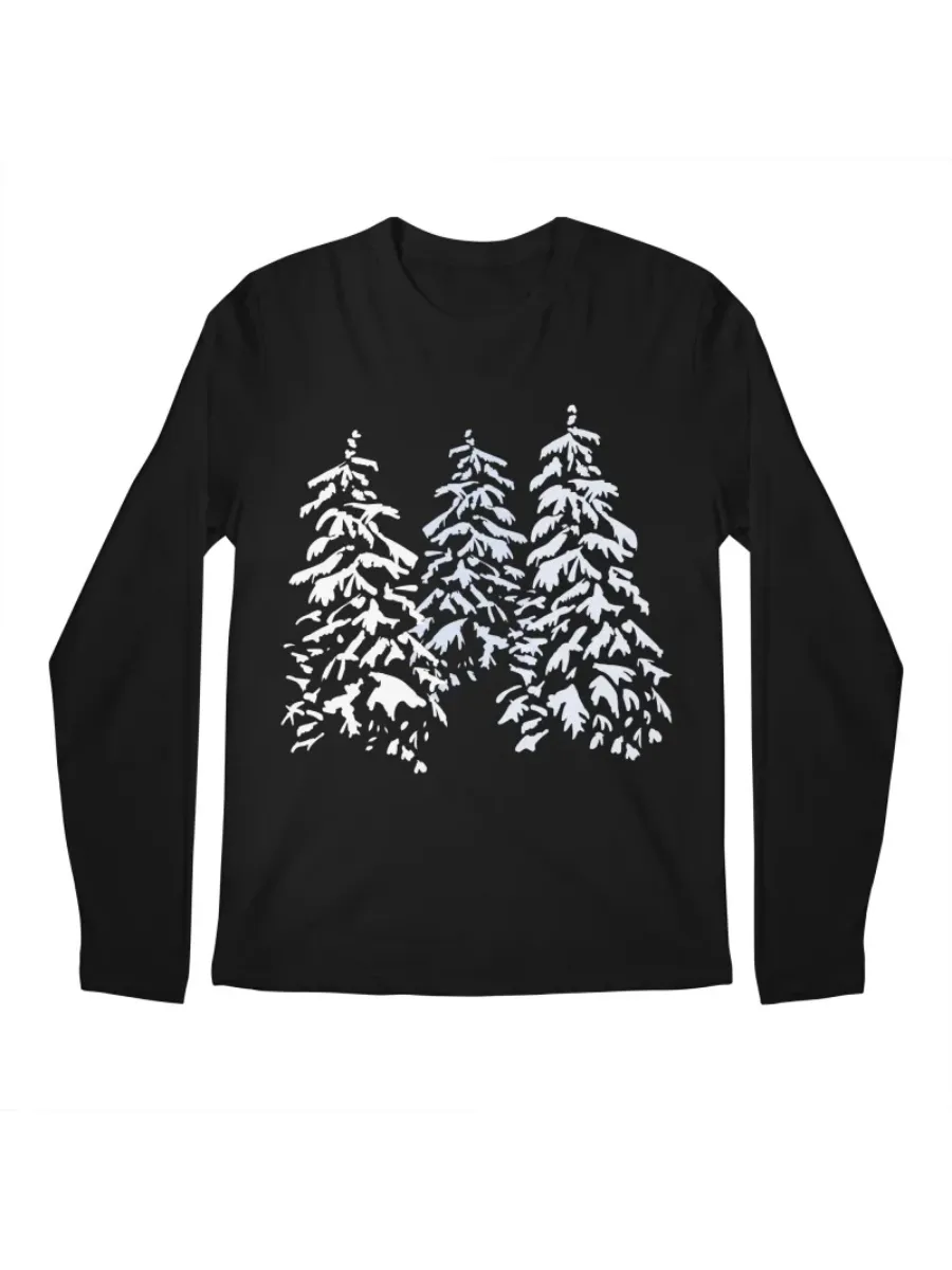 Pine Tree Printed T-Shirt
