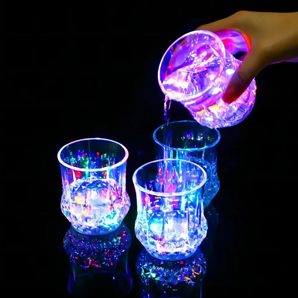 New Colorful Glowing Cup Pour Water