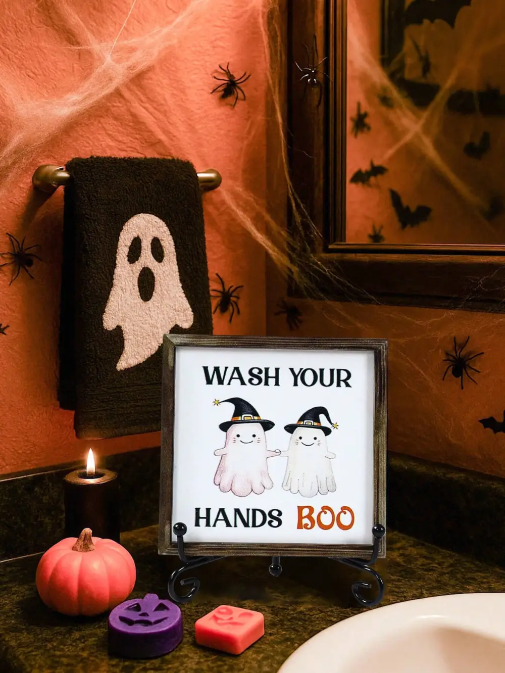 3D Halloween Decorative Wall Hanging Wooden Photo Frame