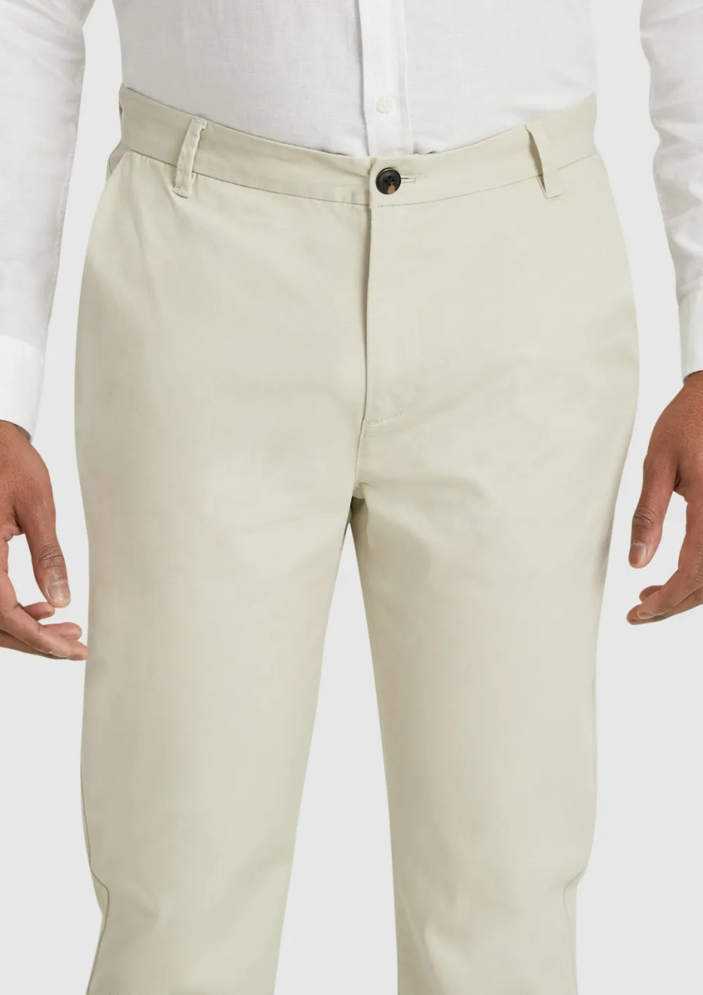 Classic Stretch Twill Chinos Pants