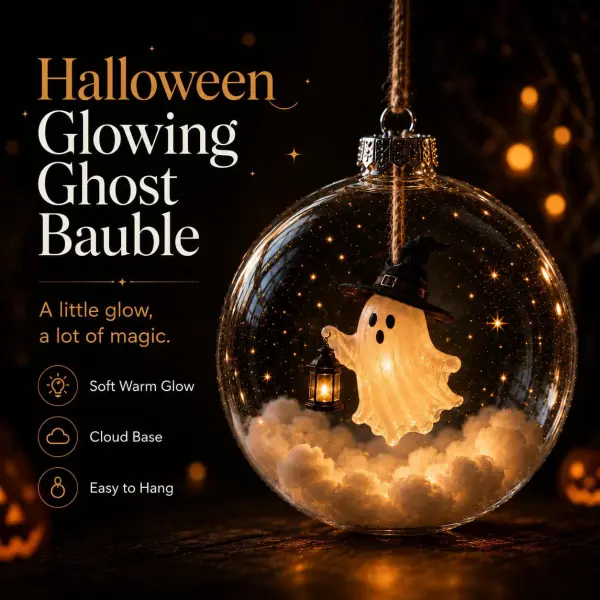 Glowing Halloween Ornament Collection