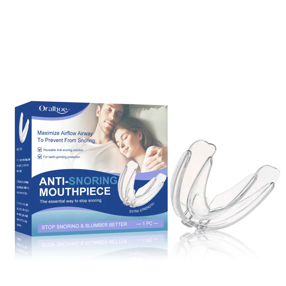 Oralhoe,Sleep anti-snoring mouthguard, comfortable design, cares for sleep quality, anti-snoring and choking mouthguard-$GO