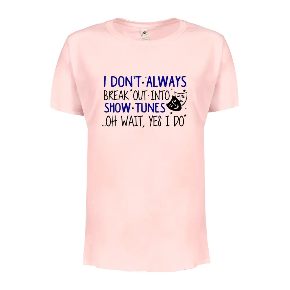 Women's Irregular-lettered