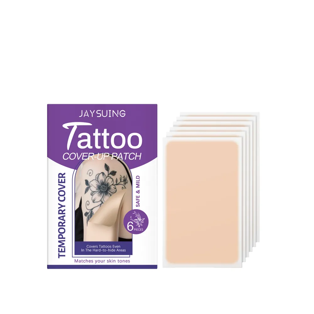 Jaysuing Tattoo Cover Patch - Gentle Adhesive, Skin-Friendly & Breathable Concealer for Seamless Coverage -$AC