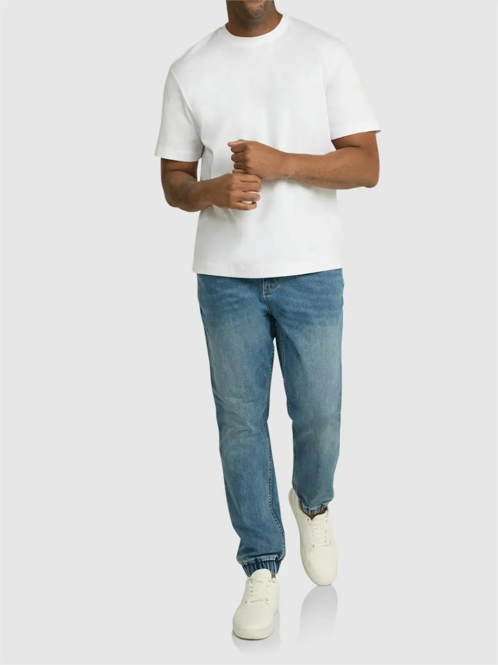 Mid Wash Small Legged Jeans