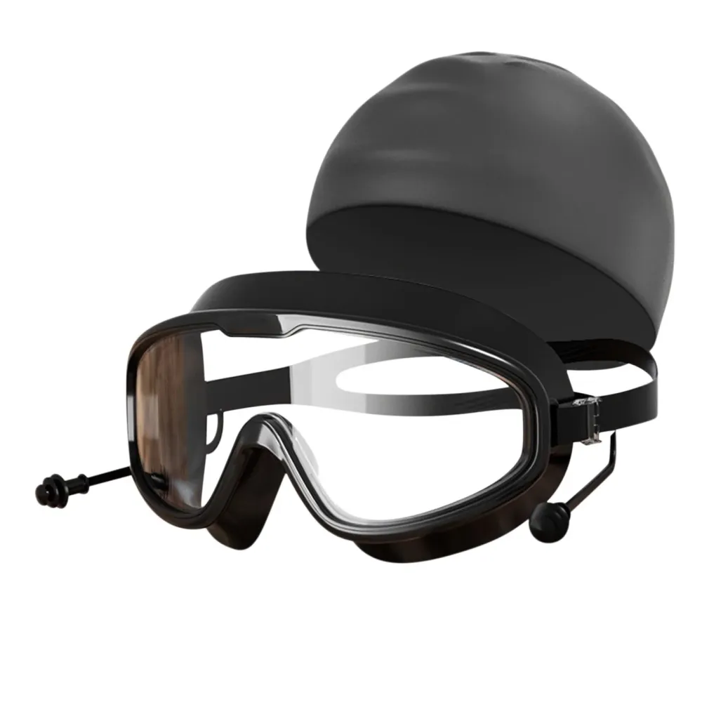 Transparent Vision Tempered Glass Adult Diving Mask
