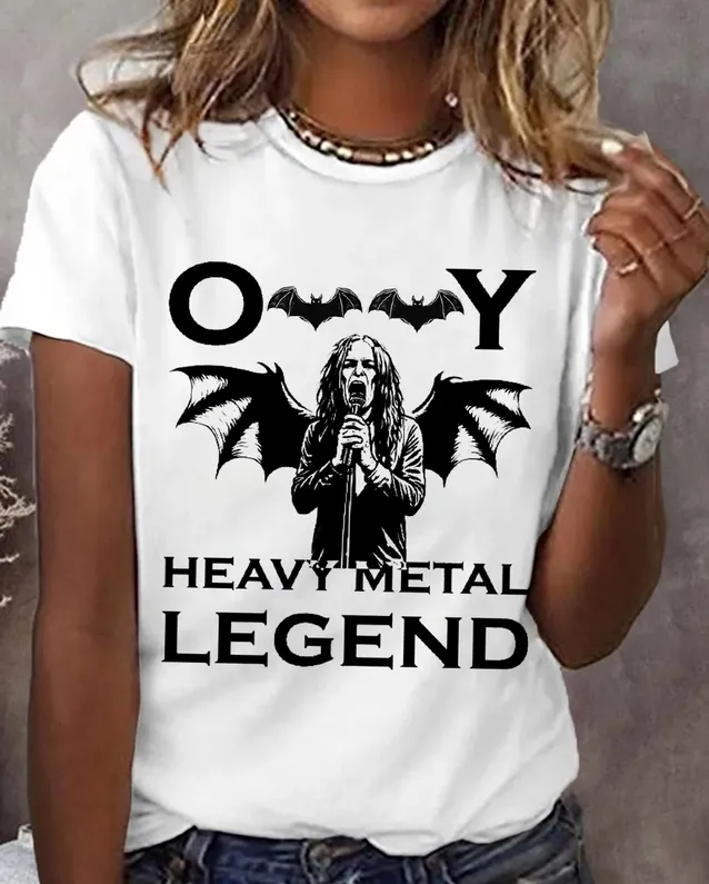 Woman'S Rip Legend Ozzy Osbourne Memorial Tee