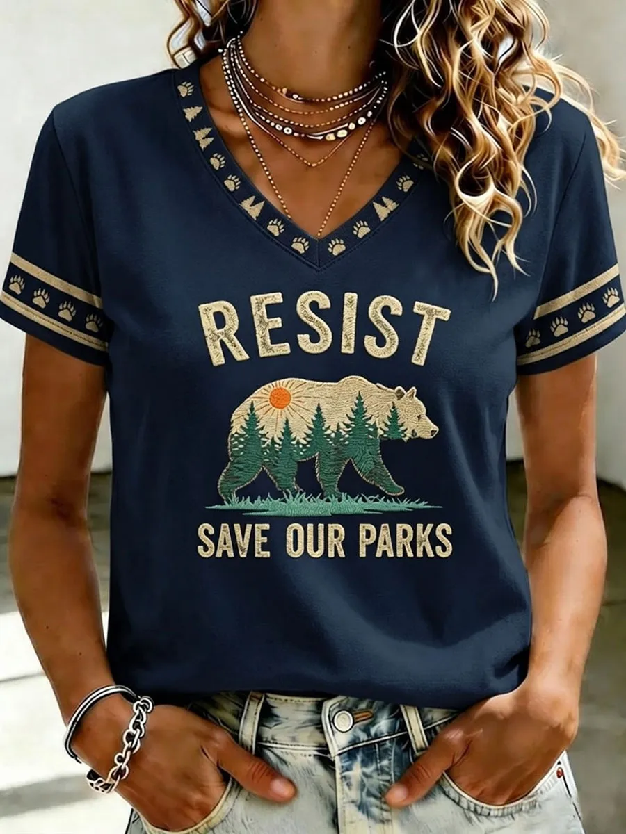 Women's Protect Our Forests Print T-shirt