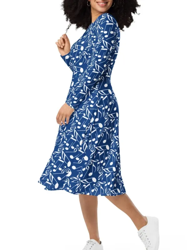 Harmony Symbol Print Dress