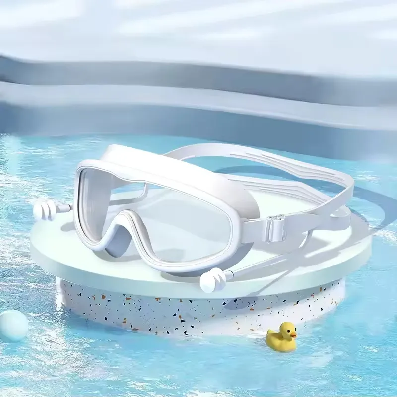 Clear And Comfortable Large Frame Swimming Lenses