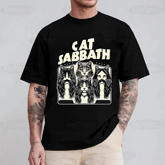 Sabbath Funny Cat Unisex Shirt