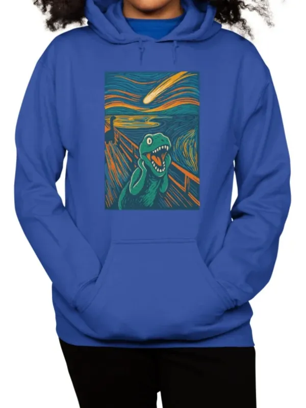 Dino Art Print Hoodie