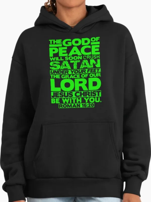 Casual Front Letter Graphic Hoodie