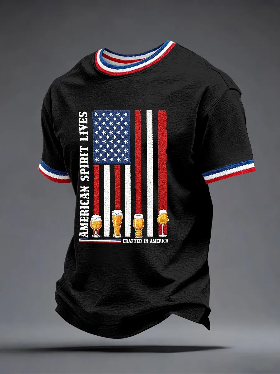 Men'S American Spirit Lives T-Shirt