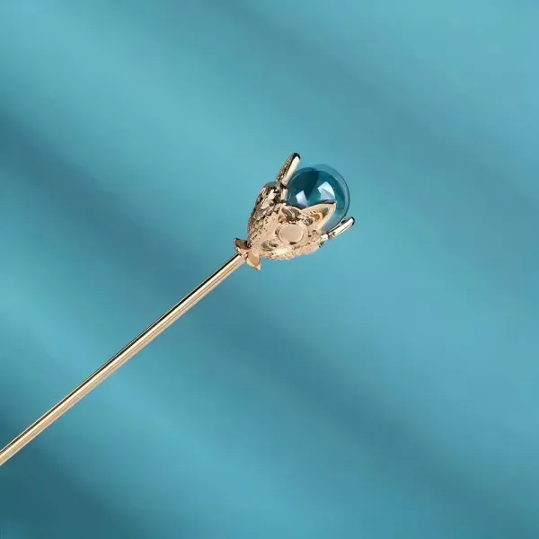 Elegant And Exquisite Sapphire Blue Hairpin