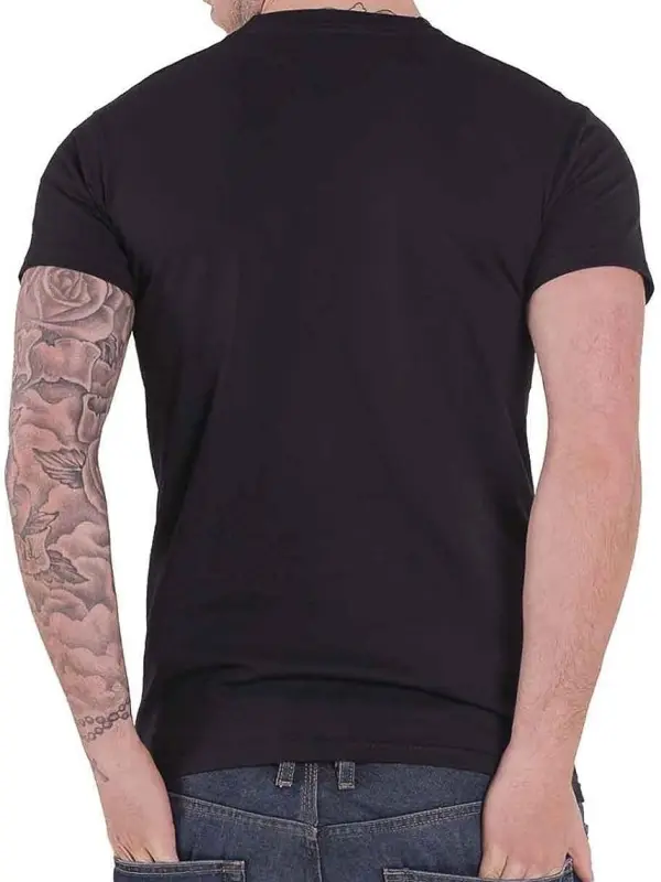 Men's Sad Wings Printed Round Neck T-Shirt