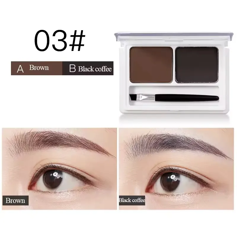 Easy-To-Apply Natural Sweat-Proof Multi-Color Eyebrow Gel