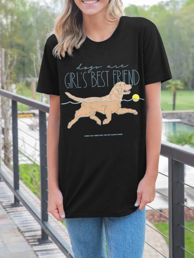 Dog Graphic Best Friend T-Shirt