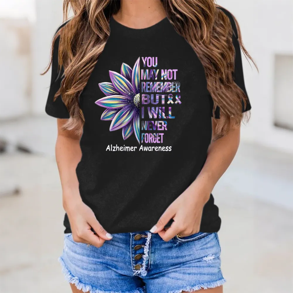 Women's Round-Neck Short-Sleeved T-shirt