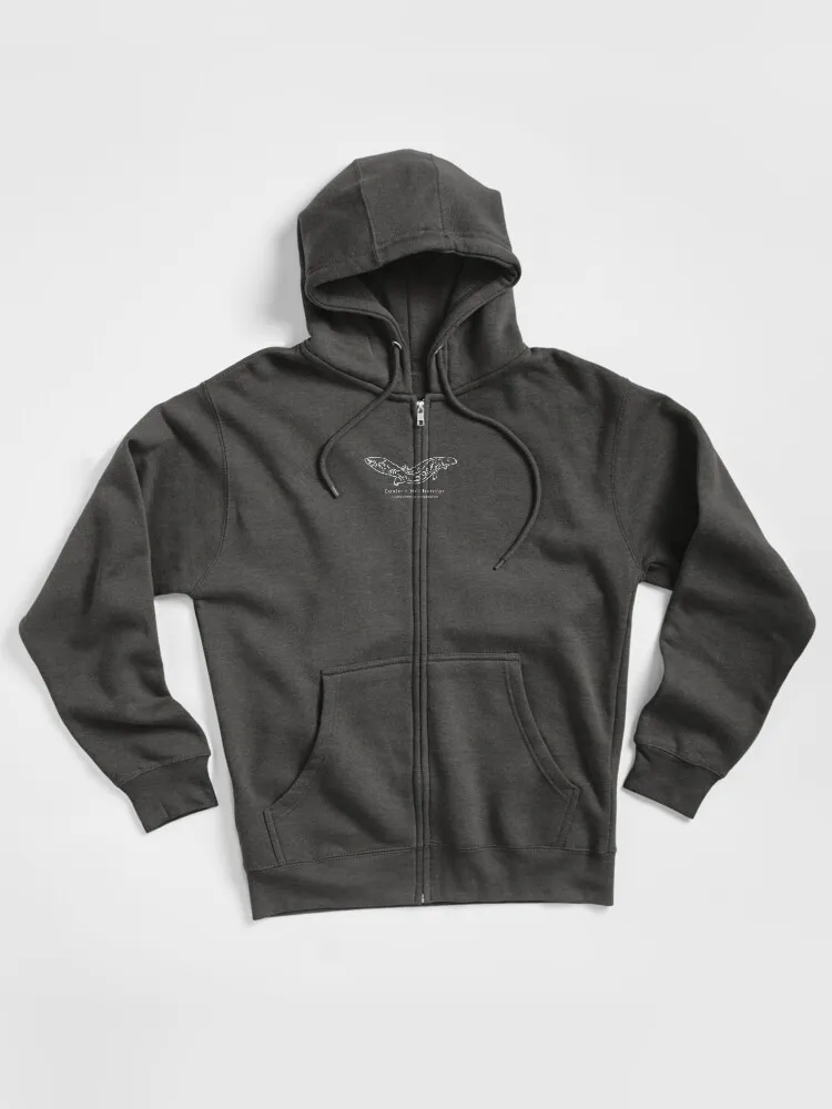 Eastern Hellbender Zipped Hoodie