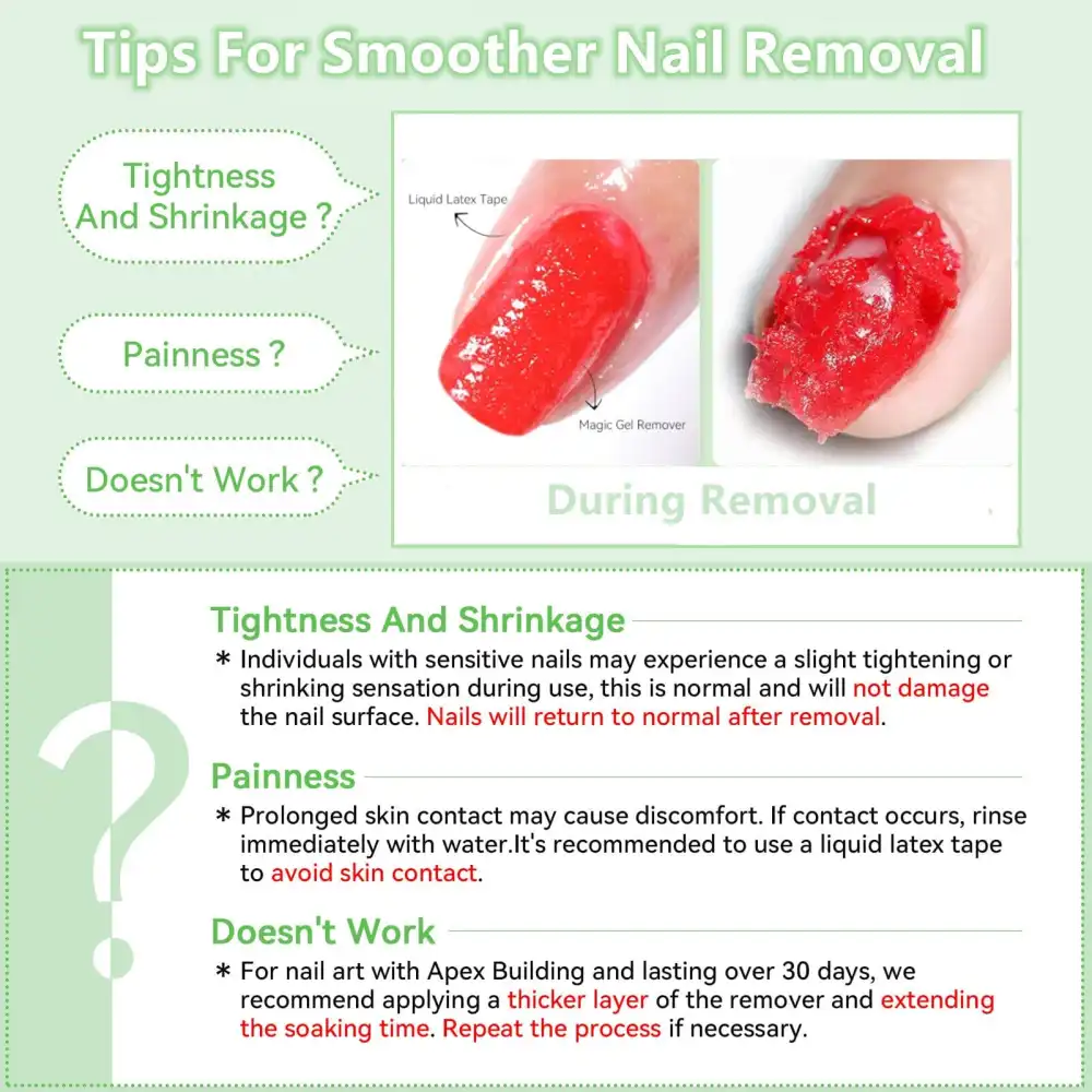 Magic Gel Remover New Upgrade Acetone-Free 15ml
