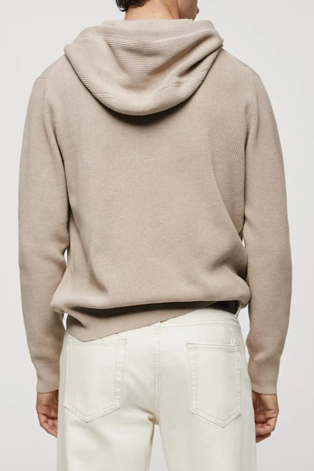 Hooded Knit Sweatshirts