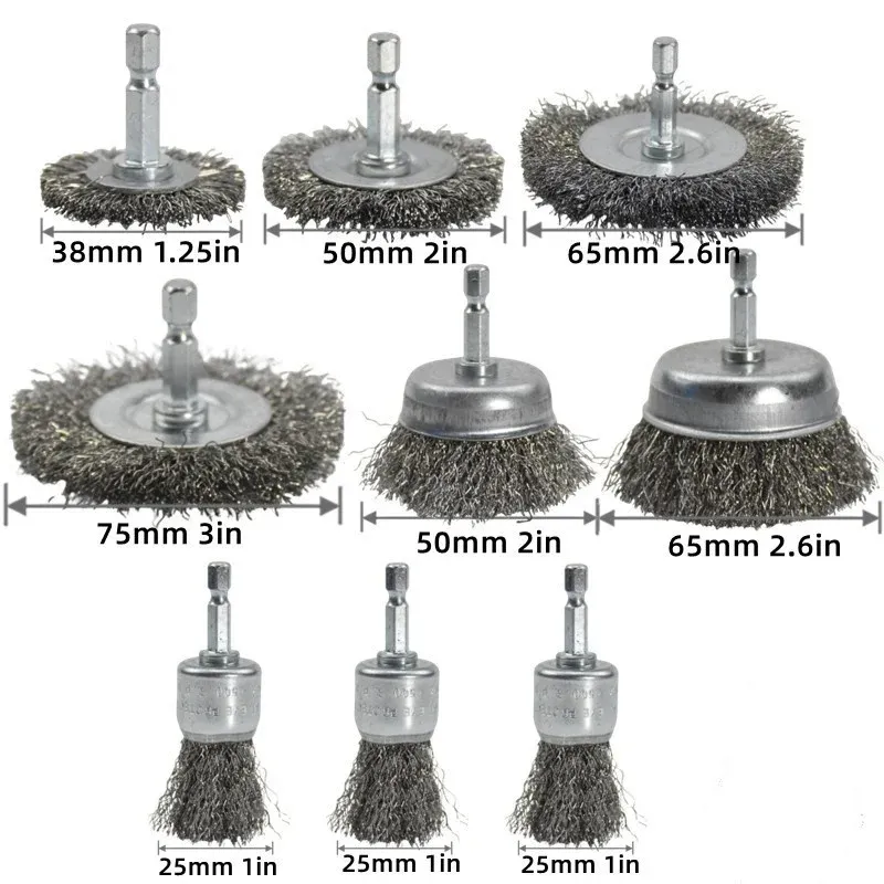 Wire Brush Kit for Drill