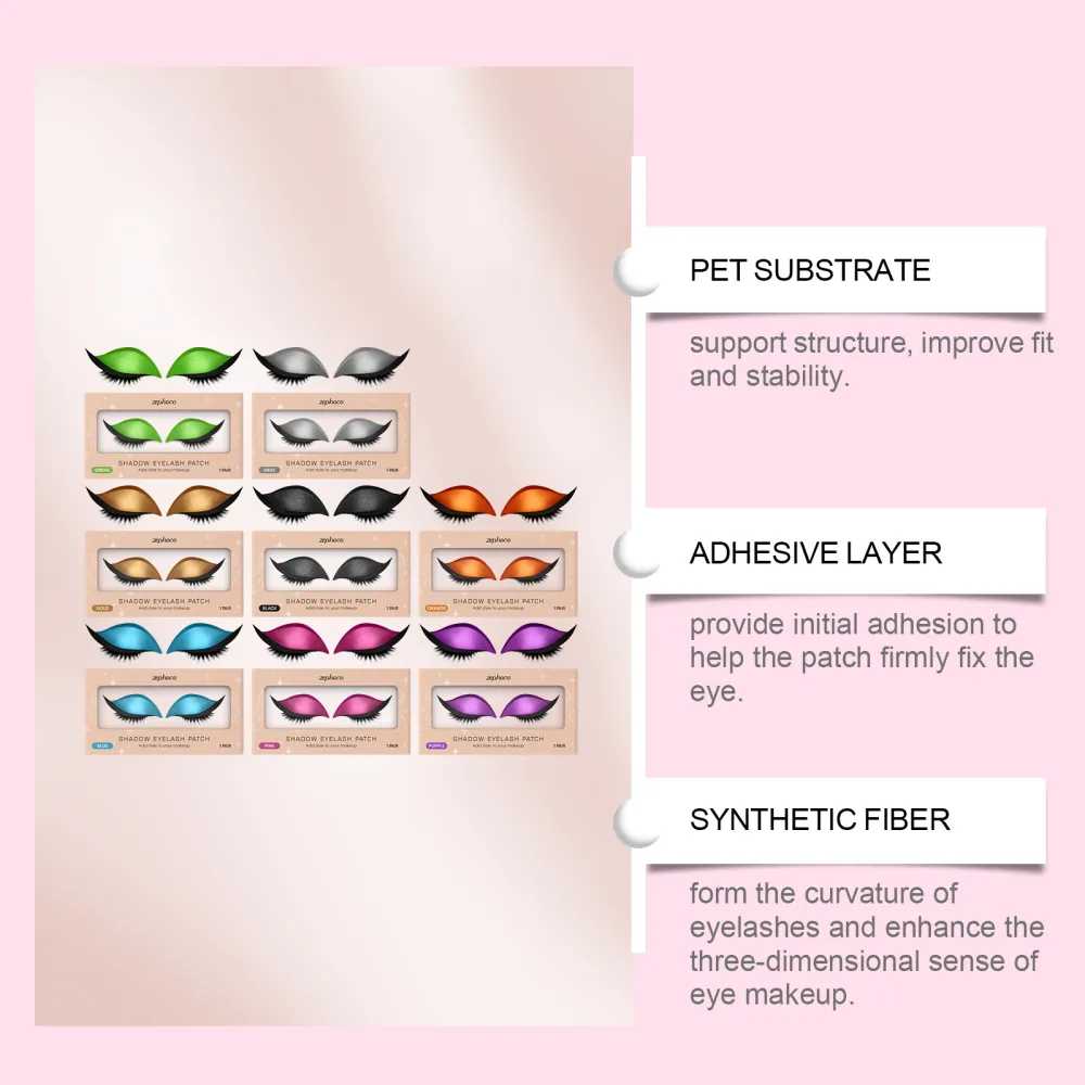 Eyeshadow mascara patch