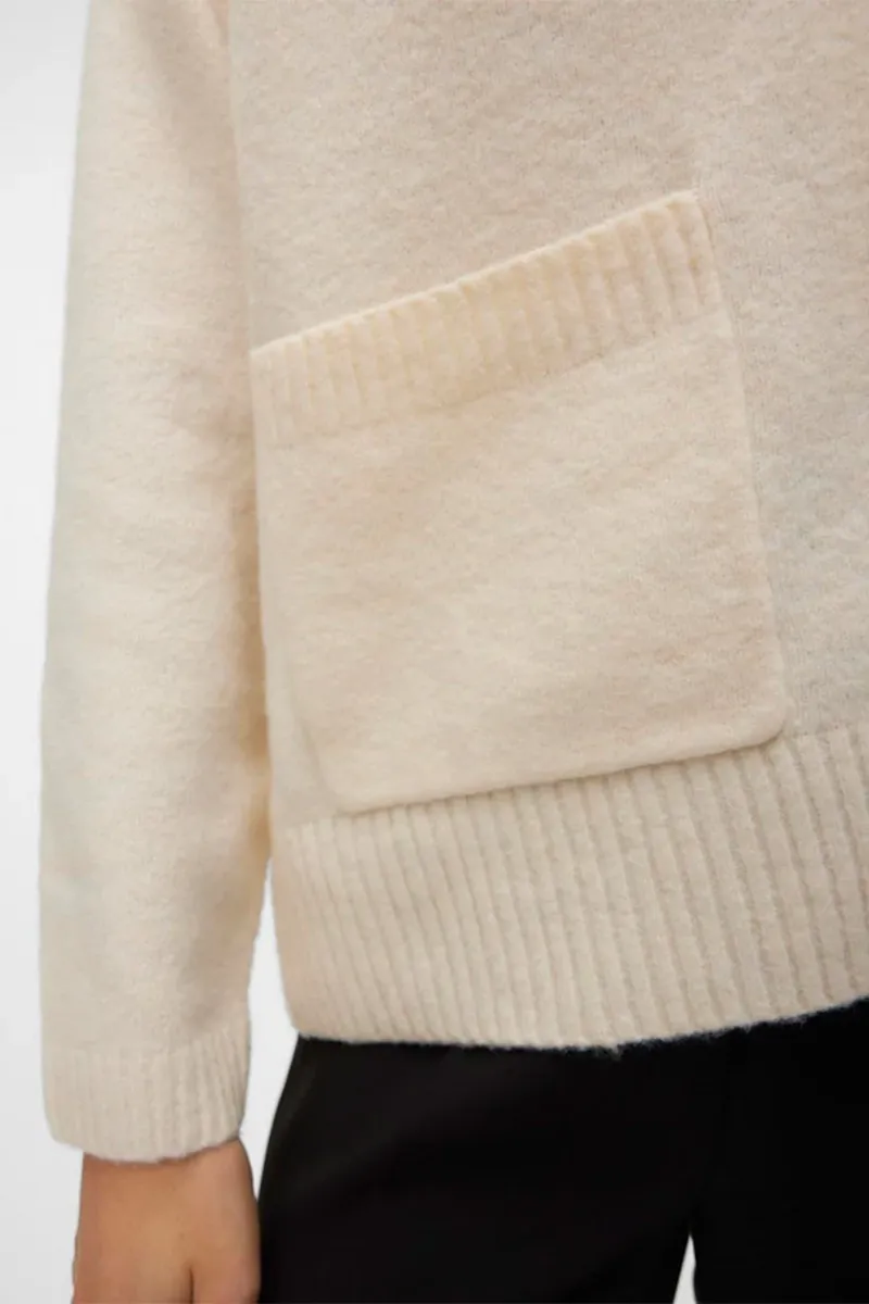 Pocketed V-Neck Knit Cardigans