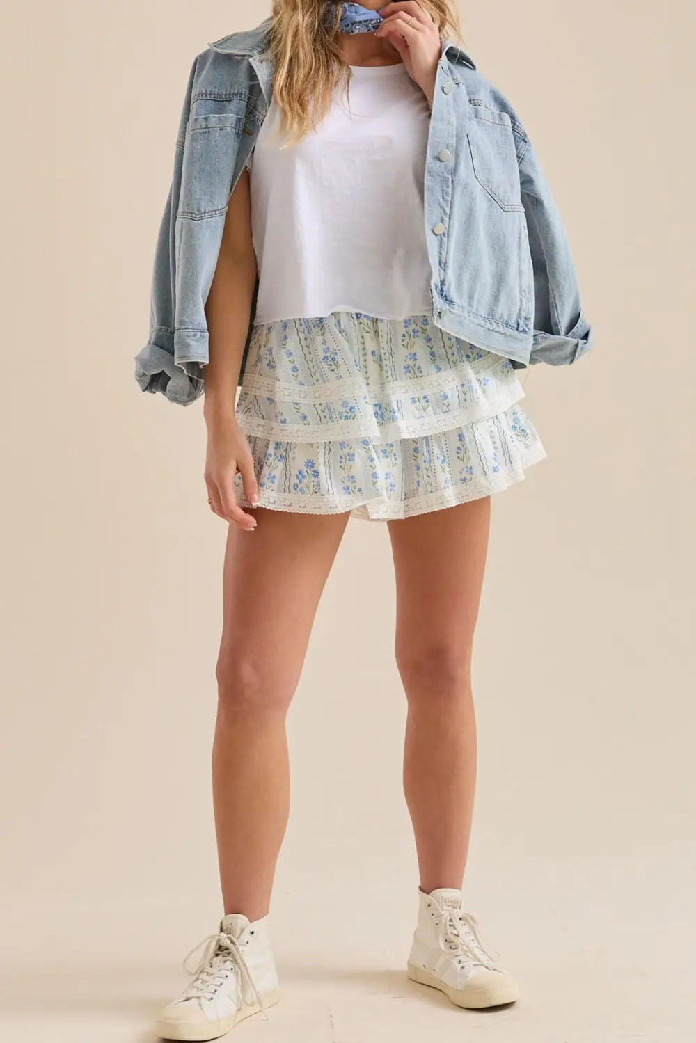 Layered Lace Shorts