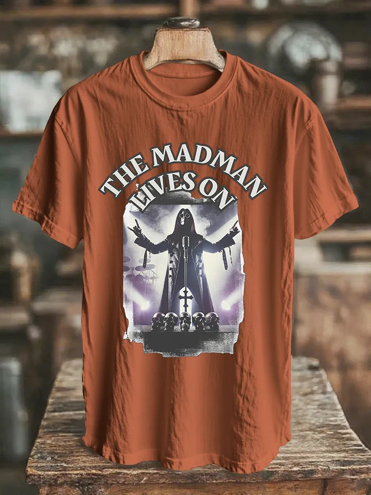 Men's And Women's Models Dark Serie Short Sleeve T-Shirt