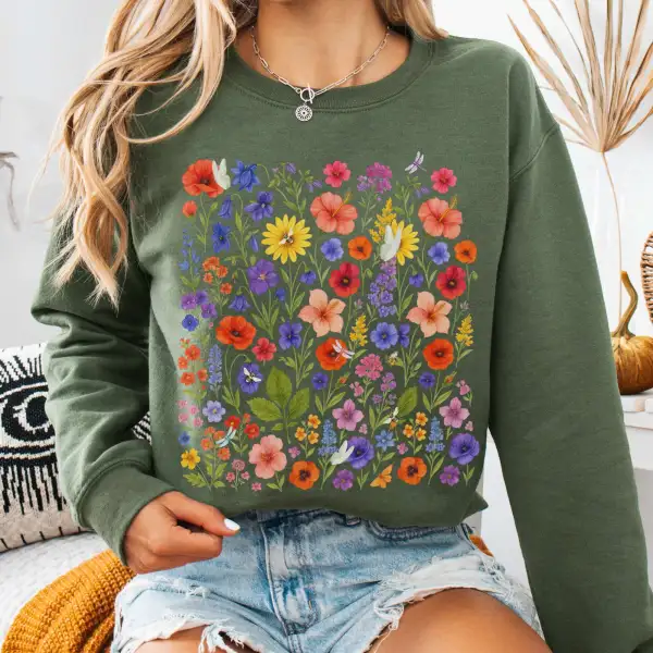 Wildflower Bloom Sweatshirt