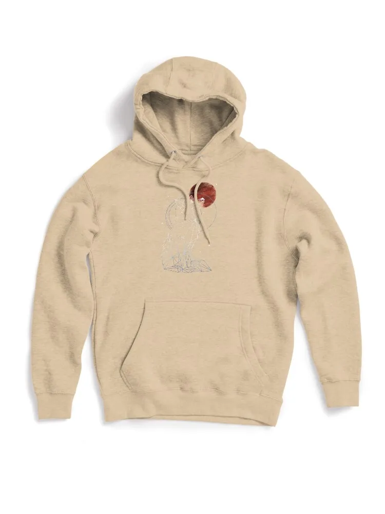 Fox In The Stars Pullover Hoodie