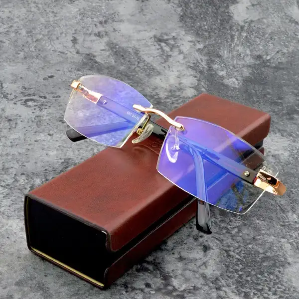 Anti Blue Progressive Far And Near Dual-Use Reading Glasses