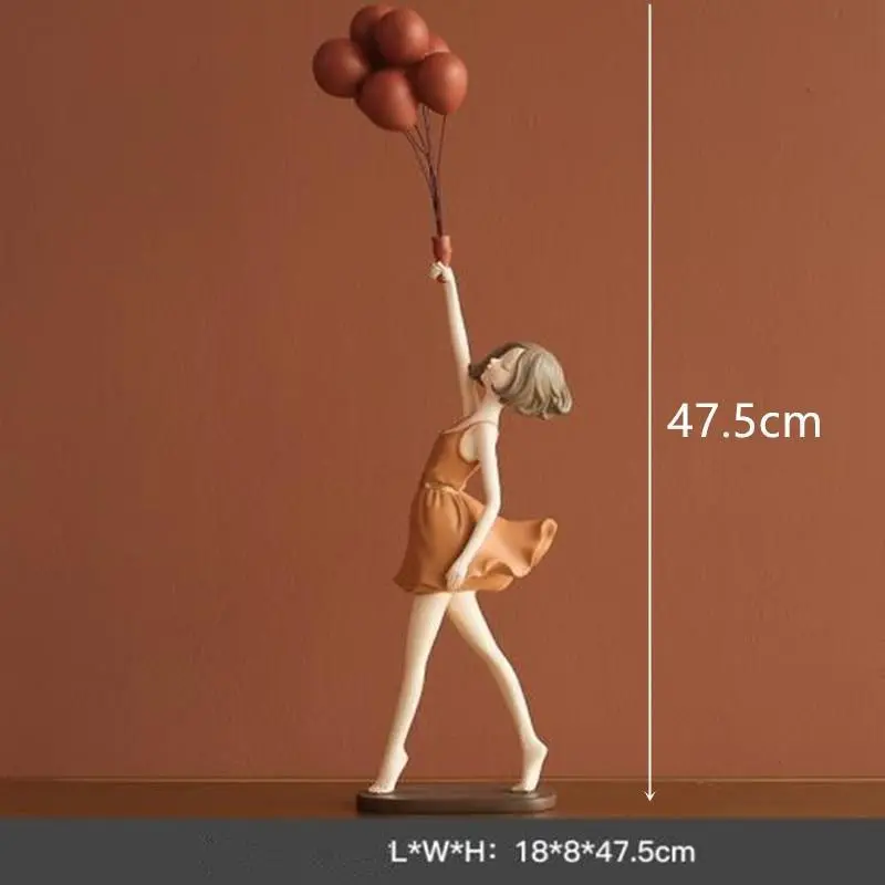 Girl With Balloon Sculpture
