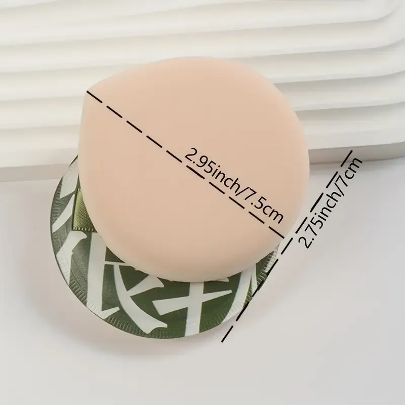 Natural Latex Material Soft Velvet Makeup Sponge